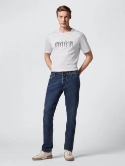 Jacob Cohen Blue Cotton Jeans & Pant