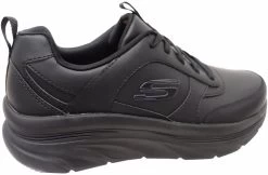 Skechers Mens D Lux Walker SR Splendal Work Leather Wide Shoes - Black -Fashion Menswear Shop b72192d7ace3329059a0a7e772b1a7b7