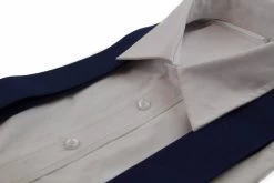 Extra Wide Heavy Duty Adjustable 120Cm Navy Adult Mens Suspenders