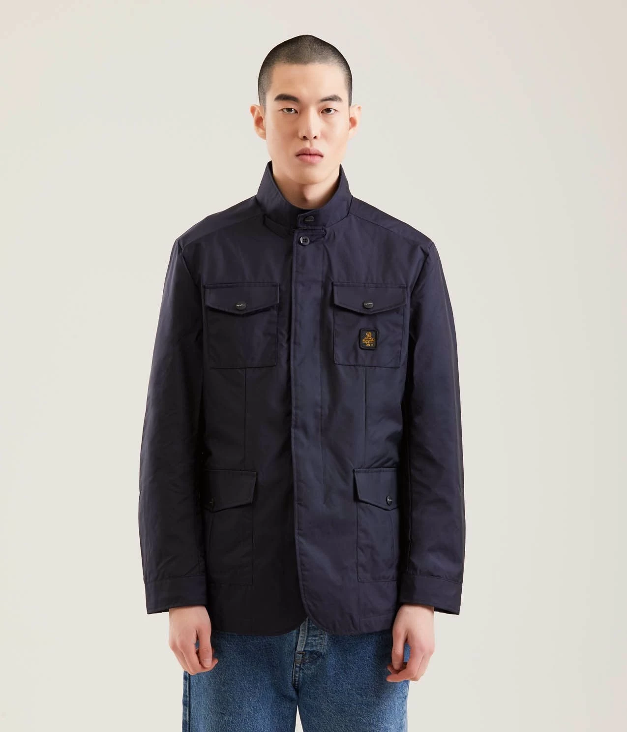Refrigiwear Blue Polyamide Jacket 1 Refrigiwear Blue Polyamide Jacket