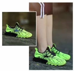 Beakey Mens Road Running Shoes Lightweight Sneakers For Men And Women-FruitGreen -Fashion Menswear Shop b7cc7f6ae476f022269723425b2b5c18