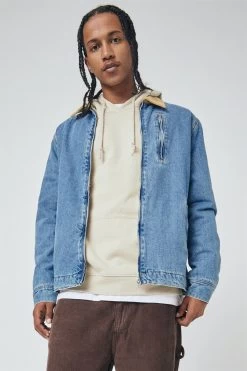 Cotton On Carpenter Jacket Blue