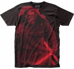 Star Wars Kylo Ren Slash Large Subway Print T-Shirt