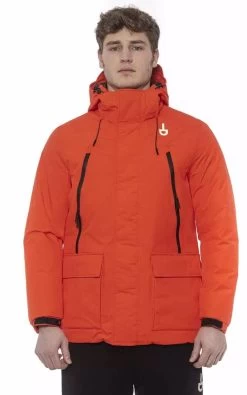 Tond Red Polyester Jacket