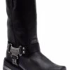 Milwaukee Motorcycle Clothing Company Men's Boots Classic Harness - Color: Black