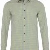 Oxford Men's Kenton Gingham Check Shirt - Yellow