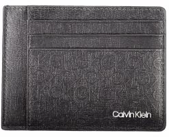 Calvin Klein Black Polyester Wallet