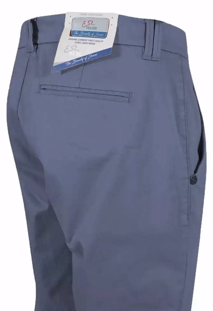 YES.ZEE Yes Zee Blue Cotton Jeans & Pant 3 YES.ZEE Yes Zee Blue Cotton Jeans & Pant - Image 3