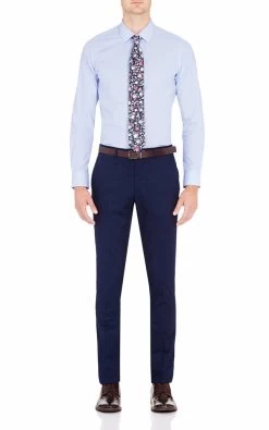 Oxford Men's Beckton Check Shirt - Blue -Fashion Menswear Shop baf4fca02a229ff411d0c623d887b336