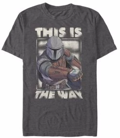 STAR WARS The Mandalorian This Is The Way Grey T-Shirt