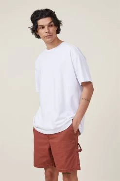 Cotton On Worker Chino Short Orange