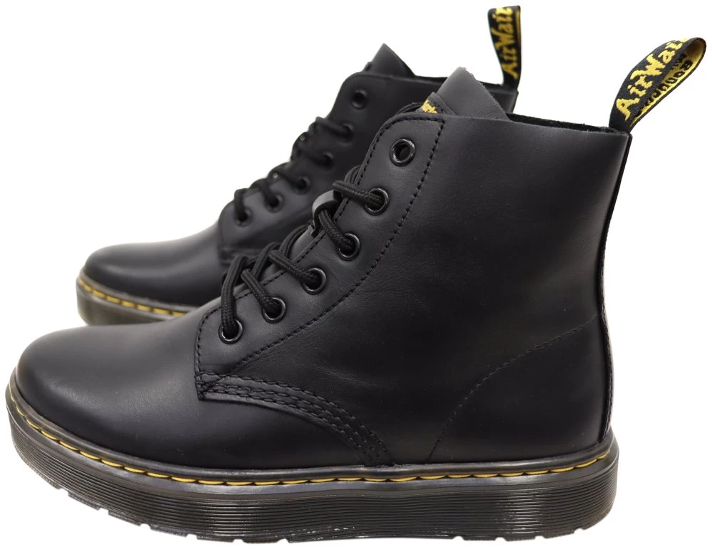 Dr. Martens Dr Martens Thurston Chukka Leather Lace Up Comfortable Unisex Boots - Black 3 Dr. Martens Dr Martens Thurston Chukka Leather Lace Up Comfortable Unisex Boots - Black - Image 3