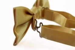 Mens Yellow Gold Solid Plain Colour Bow Tie -Fashion Menswear Shop be2cb50173892b72d720327a53c33930