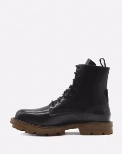 Alexander Mcqueen Men's Worker Leather High Top Boots -Fashion Menswear Shop bea6d90700f93002d3092296a09a68c6
