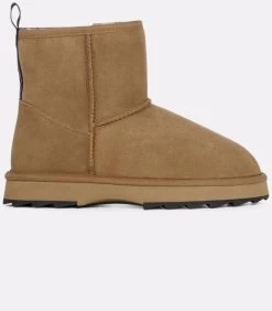 EMU Australia Emu Sharky Mini Chestnut/Black Sheepskin Boots - Brown