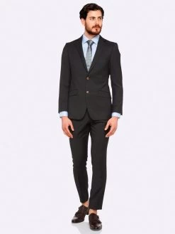 Oxford Men's New Hopkins Suit Jacket - Charcoal -Fashion Menswear Shop c1112f5c0720403392d1db8e12420c9b