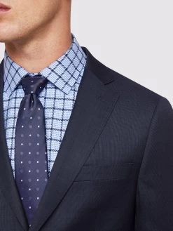 Oxford Men's Byron Wool Suit Jacket - Gunmetal -Fashion Menswear Shop c203bc8d6d54a823bb0fbf242c0d2beb