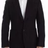 Dolce & Gabbana Dolce Gabbana Bordeaux Alpaga Two Button Blazer