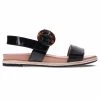 Mia Vita Women's Elsa Sandal Black
