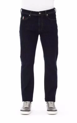 Baldinini Trend Blue Cotton Jeans & Pant