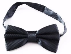 Mens Gunmetal Disco Shine Checkered Patterned Bow Tie -Fashion Menswear Shop c3cd78a9f7765a62c7feb6c445b4133a