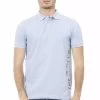 Baldinini Trend Light-blue Cotton Polo Shirt
