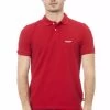 Baldinini Trend Red Cotton Polo Shirt