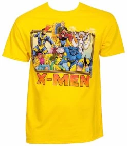 Marvel X-Men 90's Cartoon Lineup T-Shirt