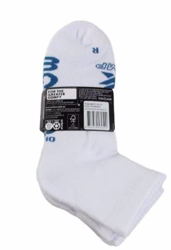 3 Pairs X Bonds Mens X-Temp Quarter Crew Socks White As8 -Fashion Menswear Shop c6ad4feb06cda231e5ed48820e6633ac 1