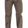GF Ferre Green Cotton Stretch Comfort Fit Pants