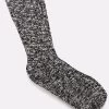 Birkenstock Socks Cotton Slub Black/Grey Socks