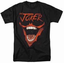DC COMICS The Joker Bat Logo Smile T-Shirt