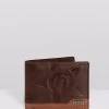 Mens Unit Hatch Wallet - CHOCOLATE