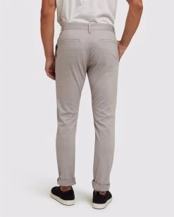 Oxford Men's Stretch Organic Cotton Skinny Chinos - Ash -Fashion Menswear Shop cbae1d97e0c96e108d3a13b076945236