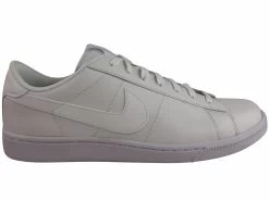 Nike Mens Classic CS Leather Lace Up Casual Shoes - White