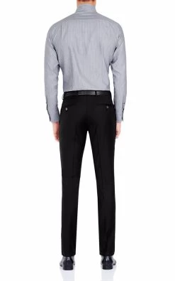 Oxford Men's Milano Slim Fit Shirt - Navy -Fashion Menswear Shop cdcc05c65684b39536e39eddc18007a4