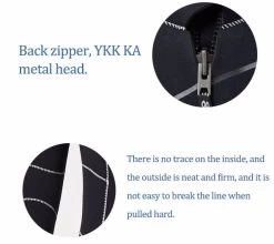 5MM Wetsuit Warm One-piece Cold Winter Snorkeling Surfing Wetsuit For Men-D530004-Black -Fashion Menswear Shop cf650c632ff4f3479201836fe481d636