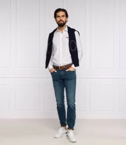 Aeronautica Militare White Cotton Shirt -Fashion Menswear Shop d07303cad9b7ce5b42e2871cc4b317cc