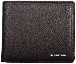 La Martina Brown Leather Wallet