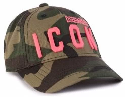 DSQUARED2 Dsquared² Green Cotton Hats & Cap