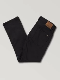 Mens Volcom Solver Modern Fit Jeans Black On Black -Fashion Menswear Shop d32dfb1412eafcd5ed9e2f6e9961dd76