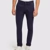 Oxford Men's Stretch Organic Cotton Skinny Chinos - Navy