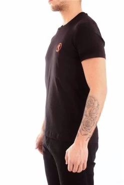 Bikkembergs Black Cotton T-Shirt -Fashion Menswear Shop d7dd31078a2c797b35481a8a36398172