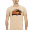 Trussardi Action Beige Cotton T-Shirt