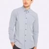 Oxford Men's Uxbridge Printed Regular Fit Shirt - Chambray