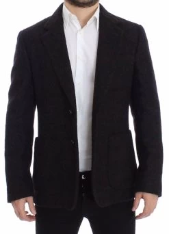 Dolce & Gabbana Dolce Gabbana Bordeaux Alpaga Two Button Blazer -Fashion Menswear Shop dbd425927cc0d38fbb01dfe208e8c6aa