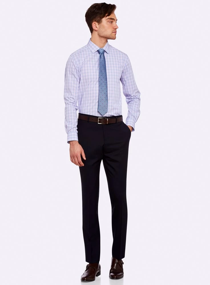 Oxford Men's Beckton Checked Shirt - Pink 5 Oxford Men's Beckton Checked Shirt - Pink - Image 5