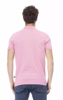 Baldinini Trend Pink Cotton Polo Shirt -Fashion Menswear Shop dc5f6389b61be0c0ff36536758e98e5a