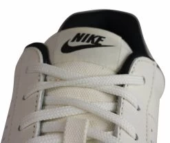 Nike Mens Tennis Classic Ultra Leather Lace Up Casual Shoes - White/Black -Fashion Menswear Shop dc7c7c3083883f970b133e173350229d
