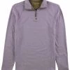 Tasso Elba Mens Supima Pullover Sweater, Purple